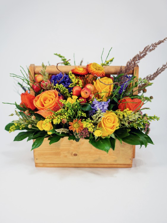 Осенний ящик «Петтер» &mdash; Городской букет