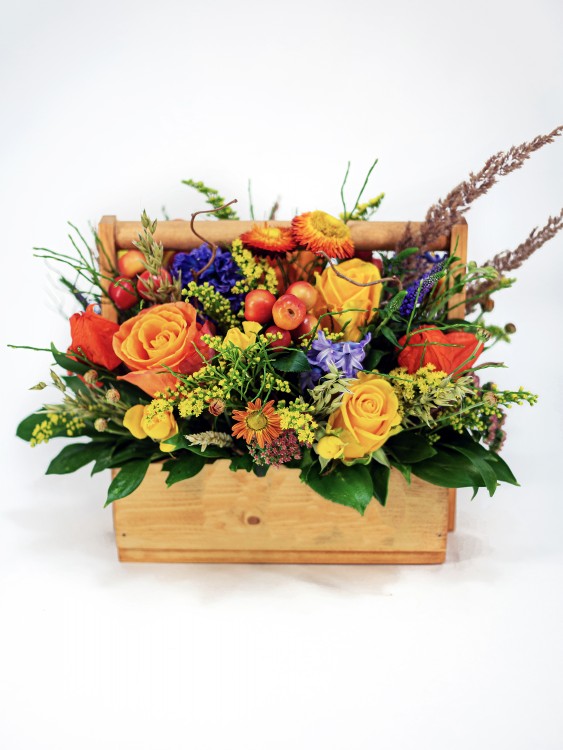 Осенний ящик «Петтер» &mdash; Городской букет