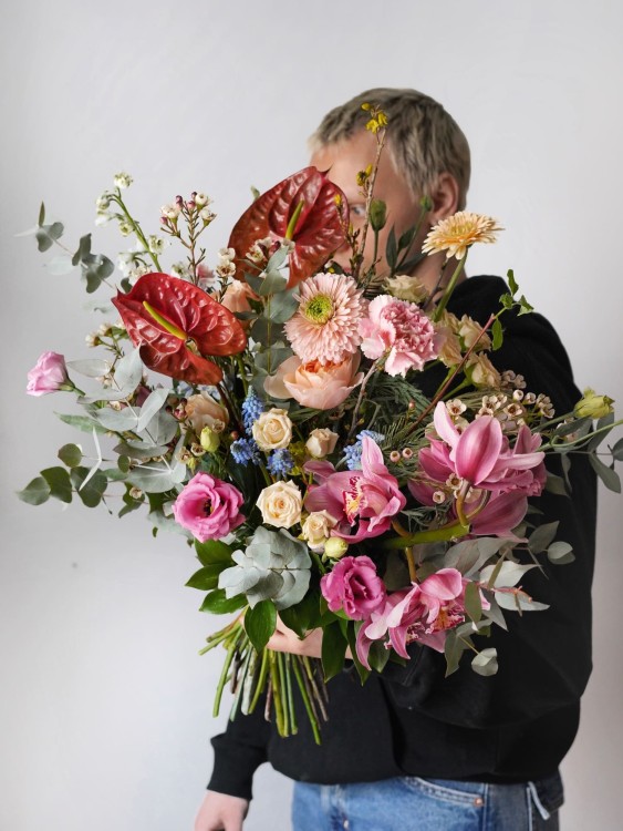 Букет «Грей» &mdash; Городской букет