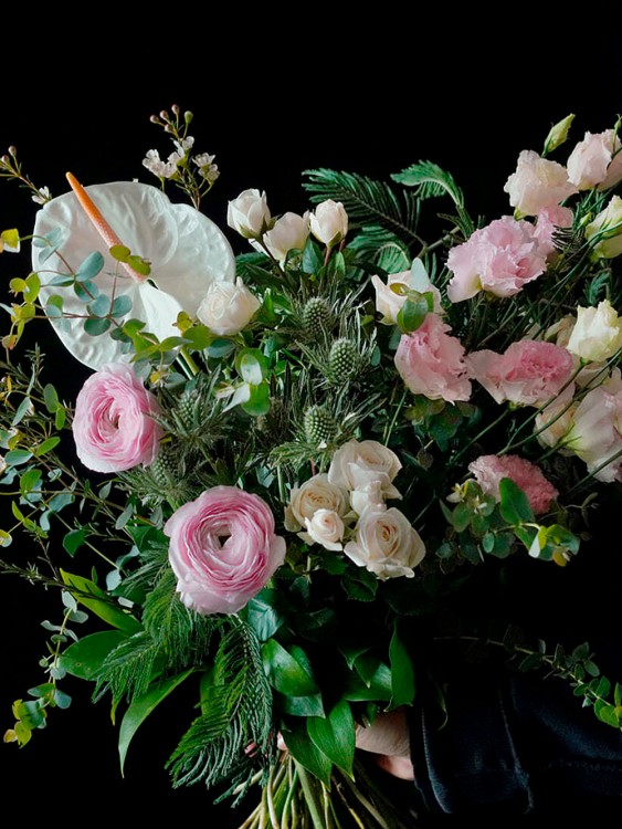 Букет «Мэрит» словно перламутровая жемчужина &mdash; Городской букет