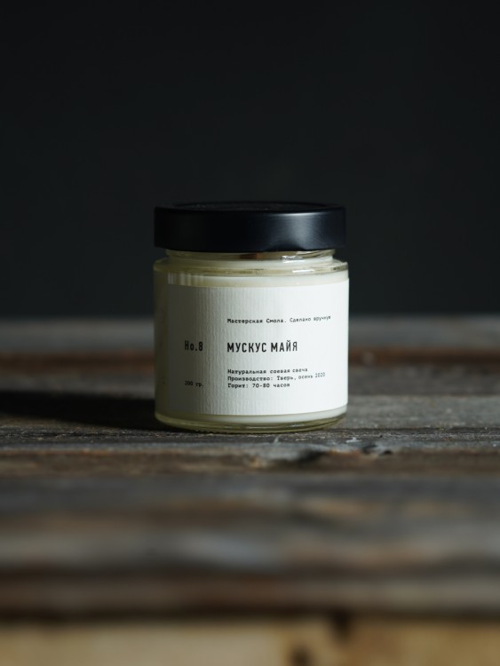 Свеча «Мускус майя» &mdash; Городской букет