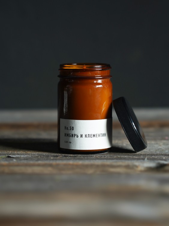 Свеча «Имбирь и клементин» &mdash; Городской букет